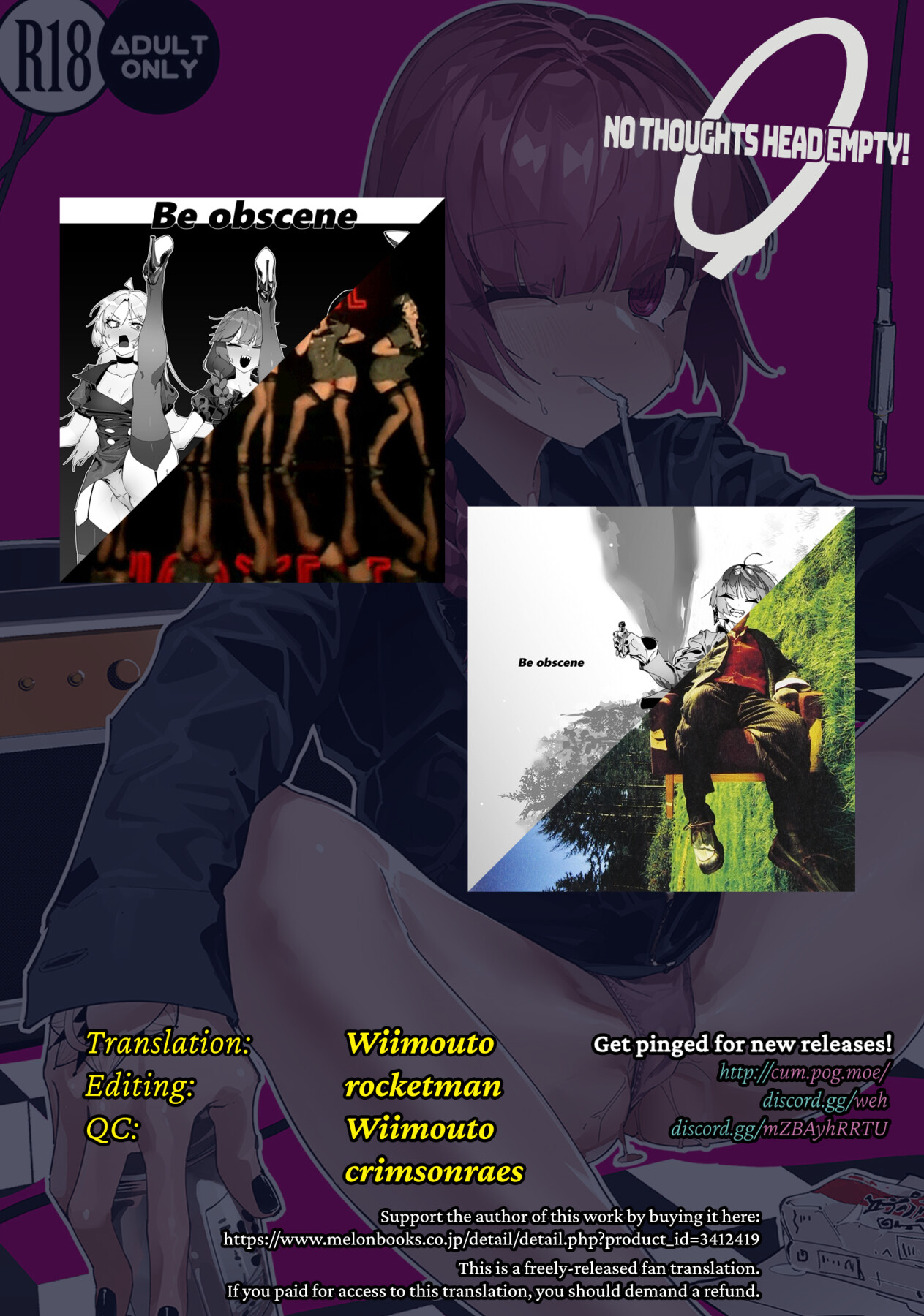 Hentai Manga Comic-Be obscene-Read-19